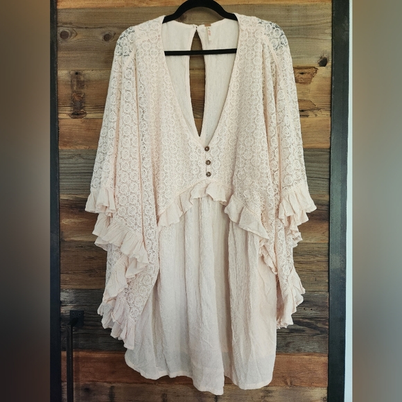 Free People AS You Are Romper Size LARGE NWOT - Picture 4 of 5